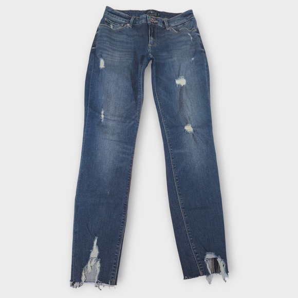 Women's Lucky Brand Sasha Super Skinny Blue Jeans Size 6 - Picture 2 of 9